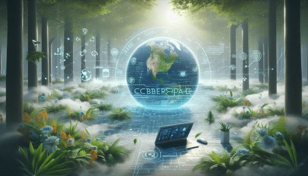 تصویر مربوط به فضای مجازی و محیط زیست