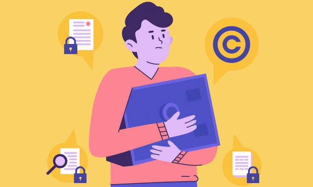 تصویر مربوط به قوانین مربوط به مالکیت معنوی