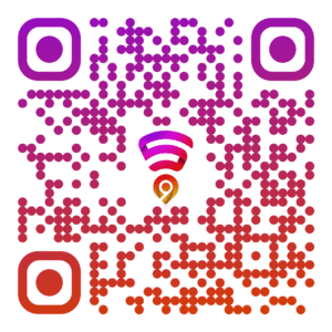 تصویر مربوط به QR code پیام‌رسان اینستاگرام