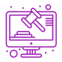 تصویر آیکون مربوط به باکس قسمت آموزش قوانین فضای مجازی و کسب و کارهای آنلاین